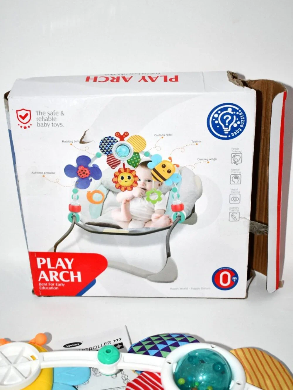 Lynncare Adjustable Stroller Arch Baby Toy Set, Activity Toys, NWT